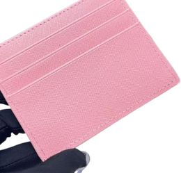 Designer Card Holders Mens Cards Holder Women Purse Mini Wallets Visitekaartjes Pocket Cowhide Echt lederen7109528