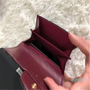 Designer - Cartes Holders Pocket Women Fashion Leather Villume Mini portefeuilles Femelle Poste Solder Coin Pouch262p