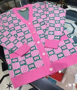Designer Cardigan Women Sweatshirt Button Up Shirt Classic Letter Print Fashion Regelmatig casual langdurige gebreide jas trui dameskleding