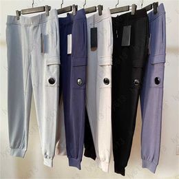 Pantalones Cargo de diseñador para hombre, pantalones de chándal con cordón, ropa Cp, versión coreana de la tendencia de los pantalones delgados y delgados para hombre, pantalones deportivos informales