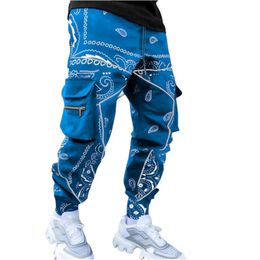 Designer Cargobroeken Herenbroeken Multi-Pocket Reflecterende Track Pant Streetwear Hip Hop Casual Joggers Harajuku Heren Pantalones Lente Herfst Mode Joggingbroeken