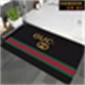 Designer tapijt beroemde klassieke vloermat modieuze afdruk badkamer keuken tapijt vloer mat klassiek logo badkamer tapijt non slip vloer mat-02