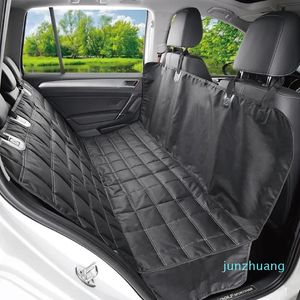 Designer -Carrier Pliable Chien Transporteurs Étanche Arrière Arrière Pet Chien Housse De Siège De Voiture Oxford Mats Hamac Protecteur avec Ceinture De Sécurité