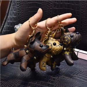 Designer Cartoon Animal Small Dog Creative Key Chain Chain