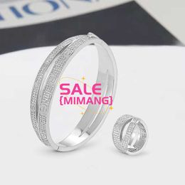 Cartres de concepteur Brangle à chaud vendant un nouveau bracelet de zirconium bifurqué kajia micro-zircon haut de gamme Bracelet anneau de bijoux 1lks 1lks