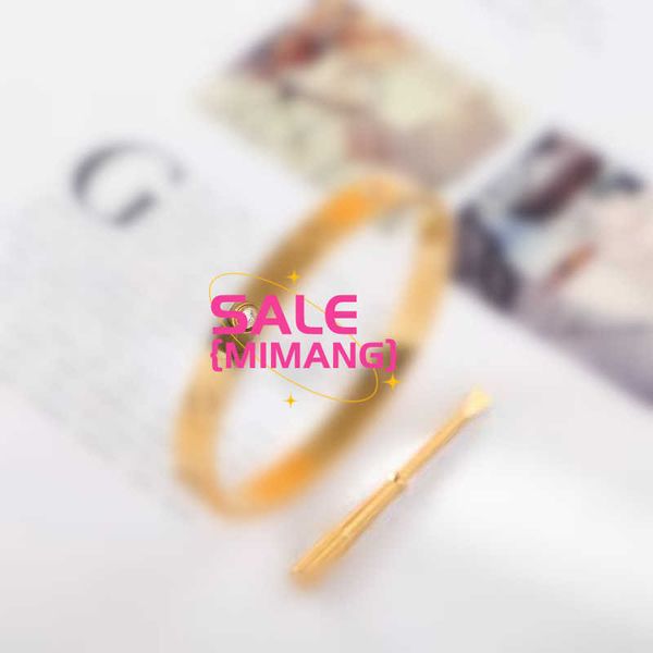 Designer Cartres Bangle Kajia Bracelet de 5e génération Bracelet en acier Bracelet Bijoux Love Lovers Series 1VZF