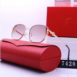 Designer Carttier Designer pour Taste Shenzhen2020 Jobs Curlywigs Men Femmes Lunettes de soleil Fashion Classic Sungass Pilot Pilot Pilote Sun Sun Gernes UV400