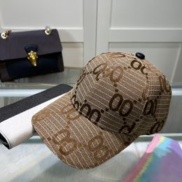 Diseñador Casquette Fashion Baseball Cap Hat Hats Brand Cap Summer Beach Sombreros Luxury Tennis Sunscreen Sunsen