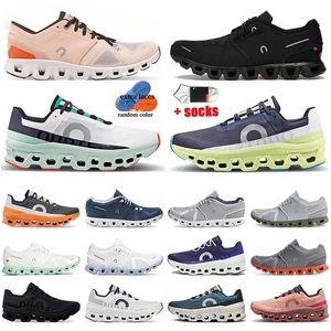 Designer Casual Cloud Chaussures sur les chariots rose vif et blanc 5 x3 Vista Runners sur CloudMonster Chaussures de course sur les chariots hommes baskets en dehors de la chaussure extérieure 36-45