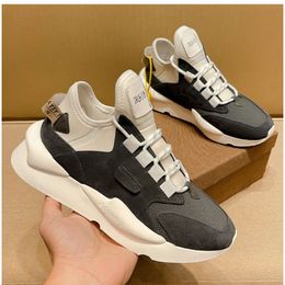 Designer Casual DDGUBV Chaussures Springsummer Saison Y3 Dad Chaussures Signature Style Mens and Womens Same Sme Véricain Leather Black Warrior New Sports Fashion Brand Mens