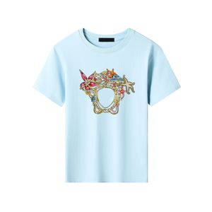 Designer Casual Kids T-shirt Mode Zomer Shirt T-shirt Ademend Katoen Hoge Kwaliteit Korte Mouw Baby Meisjes Jongens Kleding SDLX Luckinacc