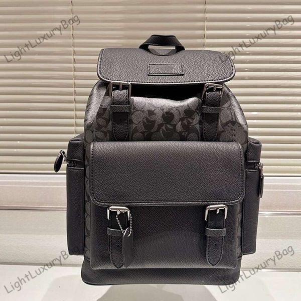 Designer Casual Épaules en cuir Hommes Pack Sacs d'ordinateur Totes Portefeuille Sacs à main avec sangle de ceinture Sac de qualité composite Randonnée 231110