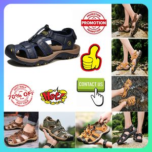 Designer Casual Plate-forme anti-collision bandeau Diapositives Pantoufles Hommes Femme résistant à l'usure anti-cuir semelles souples sandales Summer Beach Slipper Taille 38-48