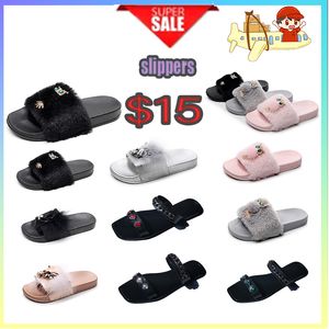 Designer Casual Platform anti-collision hoofdband Slides Slippers Mannen Vrouw slijtvaste anti zolen sandalen Platte Zomer Strand Slipper Maat 36-41