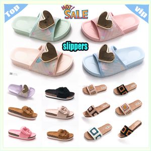 Designer Casual Platform anti-collision hoofdband Slippers Mannen Vrouw slijtvast anti Leer zachte zolen sandalen Platte Zomer Strand Slipper Maat 36-40