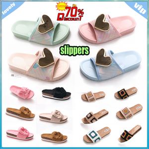 Designer Casual Platform - hoofdband Slides Slippers Heren Vrouw slijtvast anti-leer zachte zolen sandalen Flat Summer Beach Slipper Maat 36-40