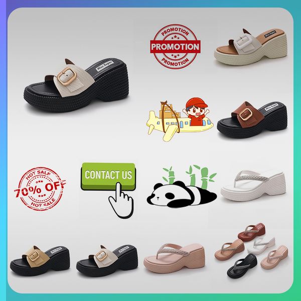 Designer Casual Plate-forme High Rise Semelle épaisse PVC Pantoufles Sliders d'été Hommes Femmes Rainbow Diapositives Sandales à mémoire Doux Coussin épais Pantoufle Slide Intérieur