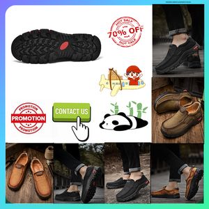 Designer casual platform lederen wandelschoenen voor heren echte oversized loafers mode Franse stijl slijtvaste zakelijke schoenen maat 38-48