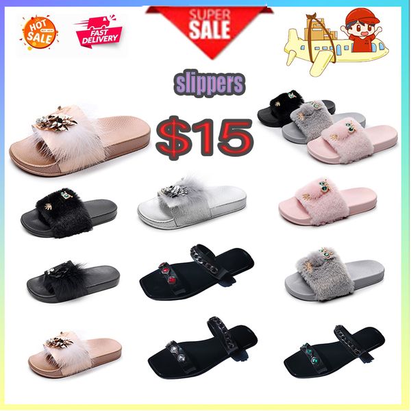 Designer Casual Platform Hommes Femmes Rainbow Slides Sandales Rose Bleu Gris Mémoire Sandales Doux Coussin Épais Pantoufle Nuage Slide Intérieur