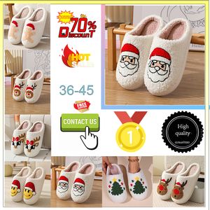 Livraison gratuite Designer Casual Platform Peluche Slides Pantoufles Hommes Femme Garder au chaud avec peluche Léger super doux Plat Sandales d'hiver GAI