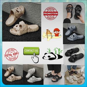 Diseñador Plataforma casual Cabeza de esqueleto Divertida Una palabra Zapatillas de arrastre deslizadores de verano hombres mujeres diapositivas sandalias sandalias suave cojín grueso nube GAI