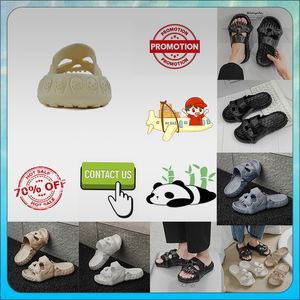 Designer Casual Platform Skeleton Head Funny One Word Drag Pantoufles Sliders d'été Hommes Femmes Sandales Arc-en-ciel Sandales Doux Coussin épais Nuage Slide GAI