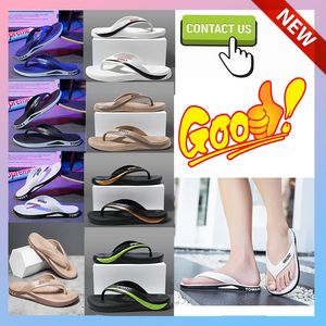 Livraison gratuite Designer Casual Platform Slides Pantoufles Hommes Femme Anti Slip Résistant à l'usure Super Léger Tongs avec salle de bain florale Flat Beach