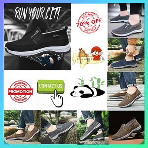 Diseñador Plataforma informal Zapatos para pisar para personas mayores de mediana edad mujeres hombres trabajo Caminar a paso ligero Otoño Ropa cómoda Suela suave antideslizante Zapatos para papá