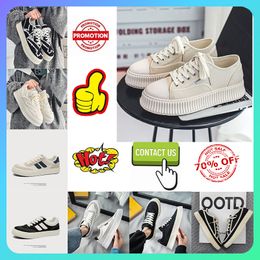 Designer Casual Platform Trainer canvas Sport Sneakers Board schoenen voor dames heren Antislip Wit College Gum Plat Mode Stijl Patchwork Vrije tijd