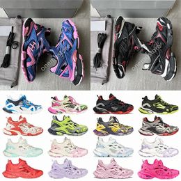Designer casual schoenen 17fw track 2 4.0 tracks 2.0 mannen vrouw triple zwart wit nylon platform sneakers trainers maat 36-45 70oQ #
