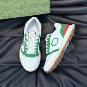 Designer Casual schoenen Bee Ace Sneakers Lage Heren Hoogwaardige Tijger Borduurde Zwart Wit Green Stripes Walking 5.14 03