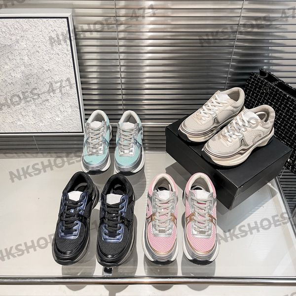 Designer Casual Chaussures Classique Femmes Appartements Léopard Imprimer Skateboards Noir Blanc Kaki Tennis Balance Baskets À La Mode Polyvalent Chaussures De Course