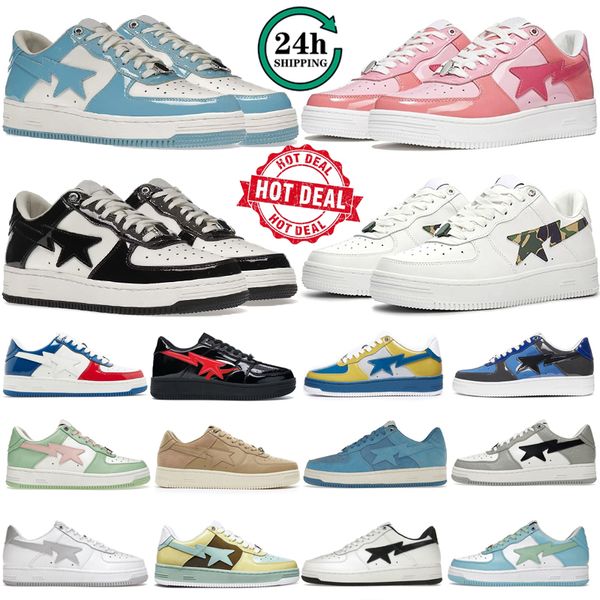 Zapatos casuales de diseñador para hombres, mujeres, bajos, negros, blancos, rosas, zapatillas deportivas de camuflaje, zapatos de entrenamiento para exteriores