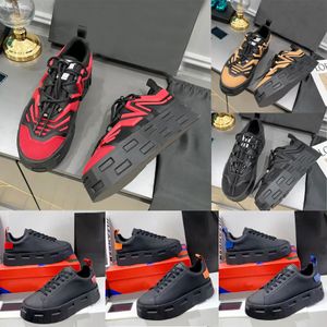 Zapatos casuales de diseñador Greca Labyrinth Sneakers Zapatos de suela gruesa para hombre Zapato de plataforma de piel de becerro de cuero Zapatillas de deporte de moda más nuevas Caja de zapatillas de deporte de fondo grueso aumentado