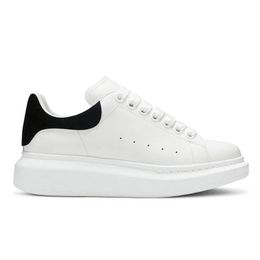 Zapatos casuales de diseñador Zapatos deportivos de gamuza de terciopelo de lujo Zapatos deportivos de gran tamaño de cuero negro blanco Zapatos planos de alta calidad para hombres y mujeres Tamaño grande 35-45