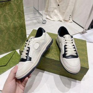 Designer Casual Chaussures Mac 80 Baskets Noir Blanc Vert Rayé Brodé Couple Baskets Vintage En Cuir Semelle En Caoutchouc Respirant Mesh Tennis Chaussures