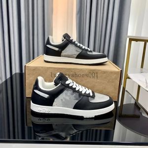 Ontwerper Casual schoenen mannen luxe sneaker trainer Virgil kalfsleer hoogwaardige witte groene rode blauwe letter overlays lederen platform lage sport sneaker 5.23 05