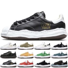 Designer vrijetijdsschoenen mihara Heren yasuhiro Blakey OG Sole Canvas Lage trainers damessportsneakers Nieuwe stijl van groen zwart wit geel MMY retro schoenen EUR 36-45