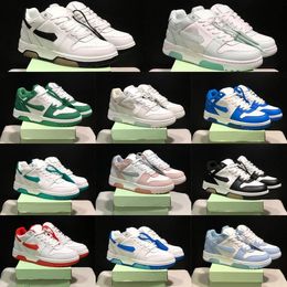 Chaussures décontractées designer hors de la baskette de bureau Luxury Offs Sneakers pour les hommes de marche des femmes à la marche Blanc Blue Blue Panda Vintage Sports Dream Sports Trainers Skeleton Shoe