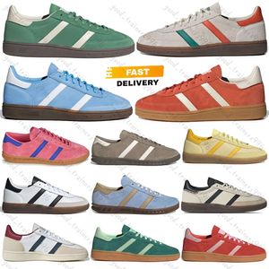 Chaussures décontractées designer Spezial Navy Scarlet Aluminium Core noir Scarlet Glue Clear Rose Arctique Glow-in-Le noir noir blanc jaune bleu hommes Femmes extérieures Chaussures décontractées