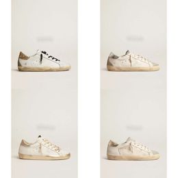 Chaussures décontractées de créateurs Superstar pour femmes baskets italie marque classique blanc faire vieille chaussure sale personnalisée en plein air chaussure