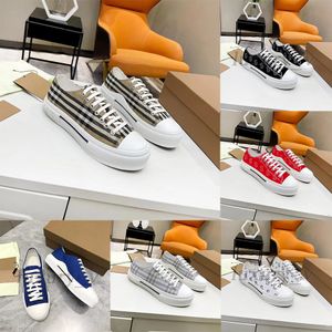 Chaussures décontractées décontractées Vintage Vintage Coton Sneakers Classic Striped Sneaker Men Grid Shoe Suede Trainers Imprimez Low-Top Canvas Sneaker