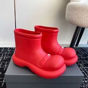 Designer vrijetijdsschoenen Dames waterdichte waterschoenen Regenlaarzen zachte zool Vrijetijdsschoenen Minimalistische dames populaire schoenen Met originele doos