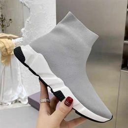 Designer Casual Sock Chaussures Bottes Runner Chaussettes En Tricot Runner Chaussures Femmes Hommes Plateforme Sneaker Stretch Noir Blanc Graffiti Marine Foncé Baskets Sport Baskets 36-46 NO17A