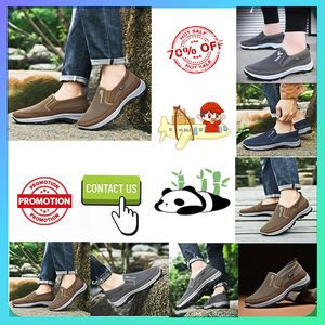 Designer Casual Step on chaussures pour personnes âgées d'âge moyen femmes homme travail marche rapide automne confortable résistant à l'usure semelle souple antidérapante chaussures de papa