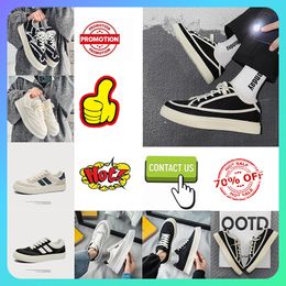 Designer Casual Trainer Platform canvas Sport Sneakers Boardschoenen voor dames heren Mode Patchwork Antislip slijtvast Wit Zwart College maat 39-44