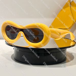 Designer Cat Eye Zonnebril voor vrouwelijke luxe mannen gepolariseerd opblaasbare zonnebril buitenmode zonnebril van hoge kwaliteit Brief bril