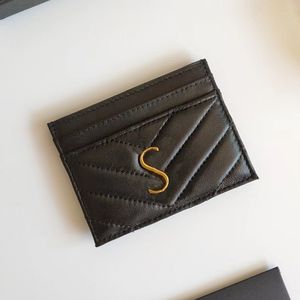 Luxe Designer Caviar Kaarthouder Portemonnee Dame Beroemde Lederen Portemonnee Clutch Vrouwen Nieuwe Creditcard Zak Tas Paspoort Reisdocument houder