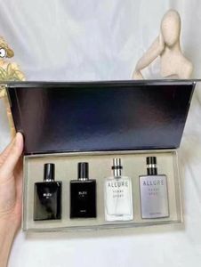 Ontwerper CC Perfume Geschenkt Set Keulen Geur voor man 25 ml 4 Flessen EDP Edu de Parfum Brand Luxe Perfumes Lang Pleasant Fragra5193188