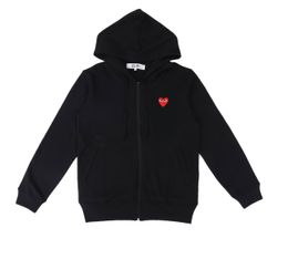 Designer Cdgs Sweat à capuche Sweats à capuche pour hommes Sweat-shirts Femmes Zipper Sweat-shirt à capuche Commes Cardigan Des Petit coeur rouge Sweat à capuche Garcons 150